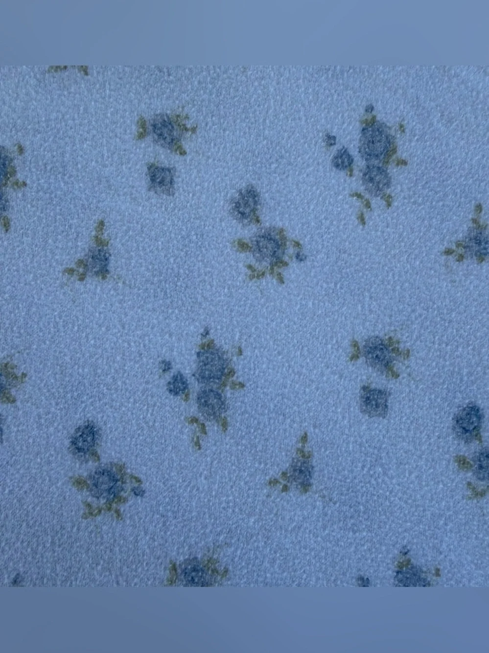 Simply Shabby Chic Misty Rose Flannel Flat Sheet F/Q Cottage Farmhouse HTF